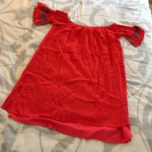 Rebellion Red Mini Dress